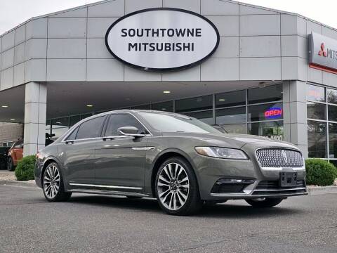 2017 Lincoln Continental for sale at Southtowne Imports in Sandy UT