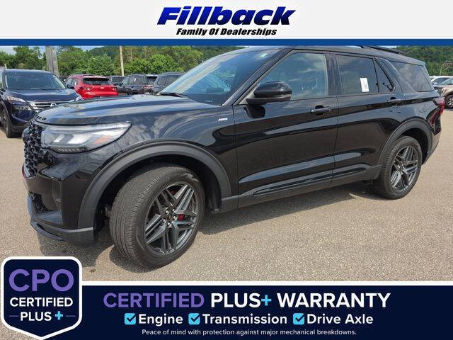 Black 2025 Ford Explorer ST-Line AWD ST-Line 4dr SUV 1