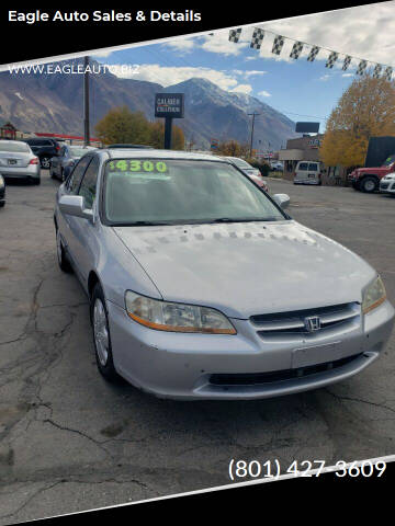 1999 Honda Accord for sale at Eagle Auto Sales & Details in Provo UT