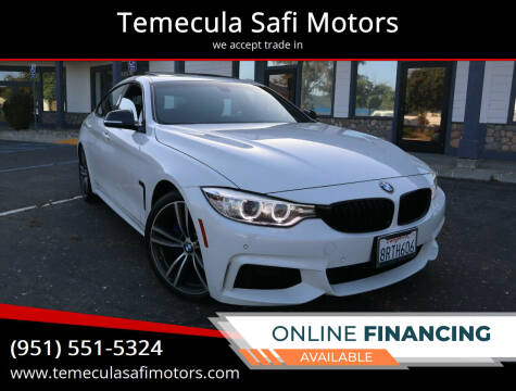 2017 BMW 4 Series for sale at Temecula Safi Motors in Temecula CA