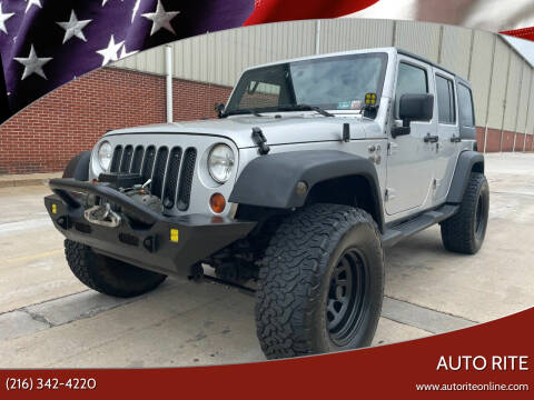 2011 Jeep Wrangler Unlimited for sale at Auto Rite in Bedford Heights OH