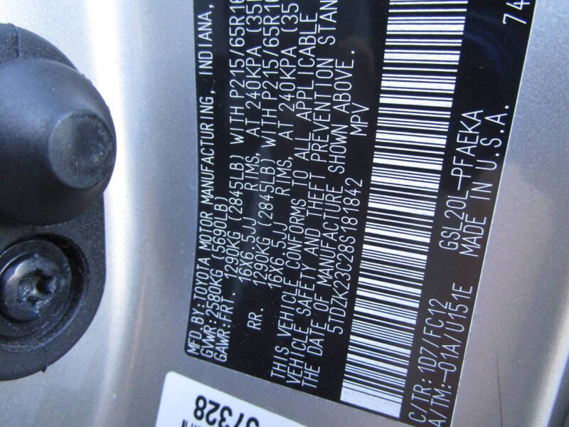 2008 Toyota Sienna LE 7-Passenger