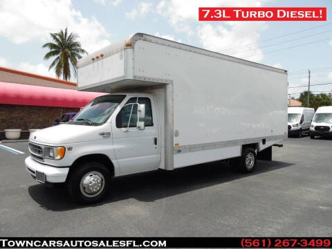 2002 Ford E-450 for sale at Town Cars Auto Sales in West Palm Beach FL