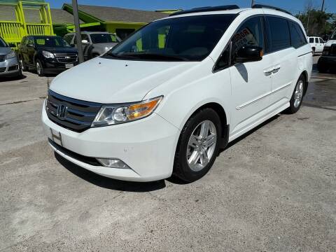2011 Honda Odyssey for sale at RODRIGUEZ MOTORS CO. in Houston TX