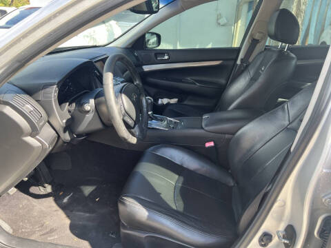 2012 Infiniti G25 Sedan Journey