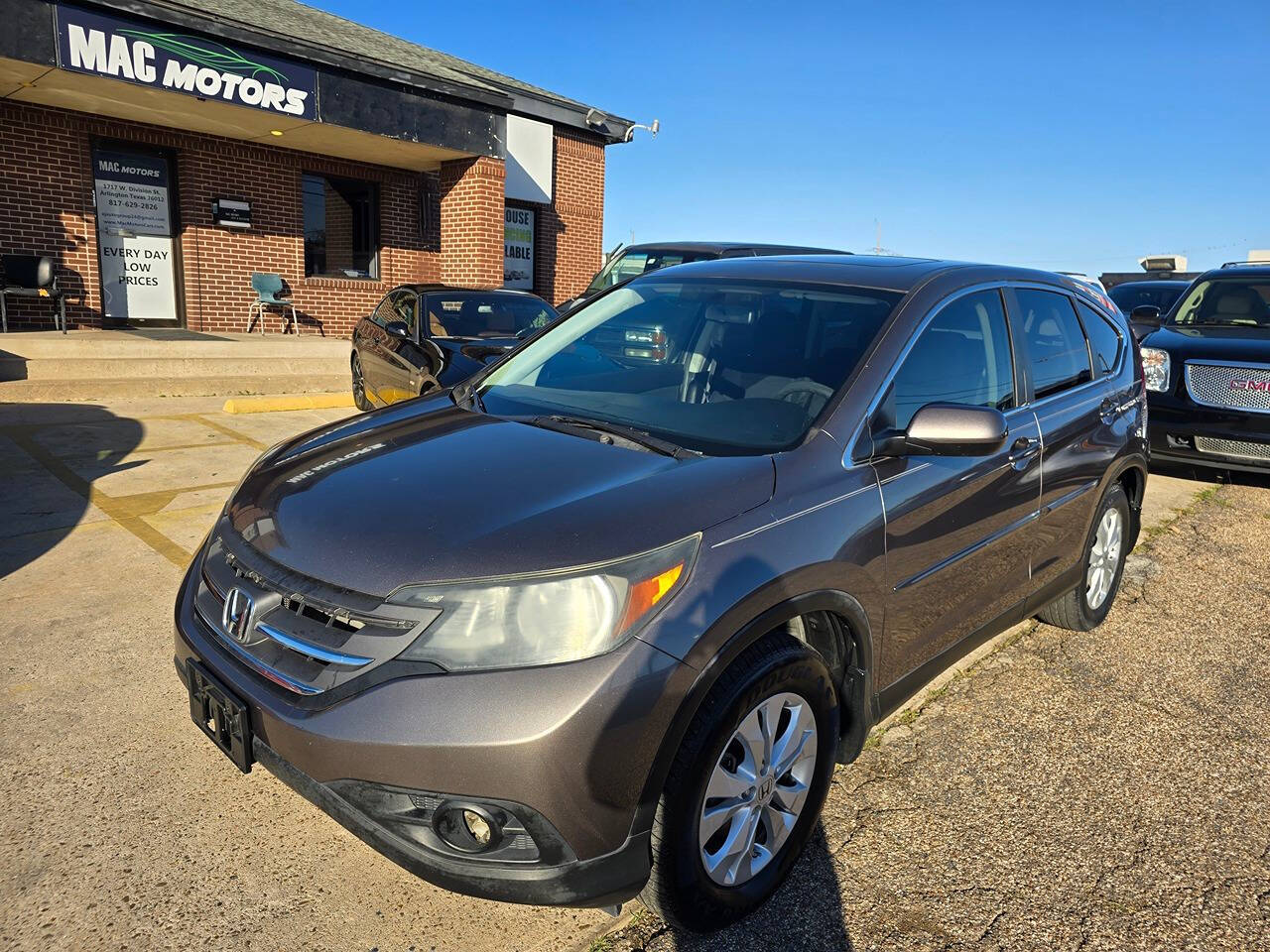 2013 Honda CR-V for sale at Mac Motors in Arlington, TX