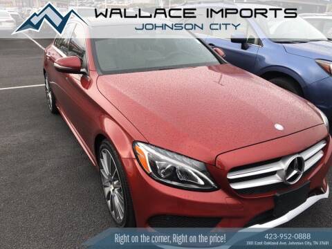 2017 Mercedes-Benz C-Class for sale at WALLACE IMPORTS OF JOHNSON CITY in Johnson City TN