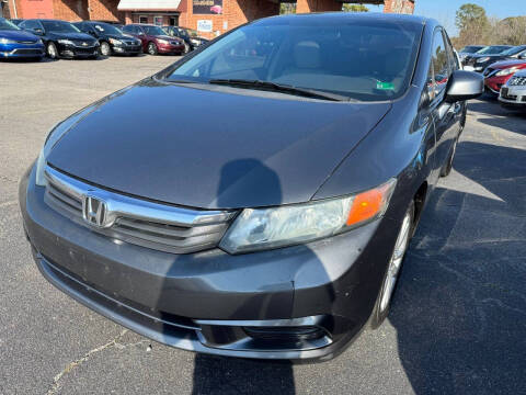 2012 Honda Civic for sale at Aiden Motor Company in Portsmouth VA