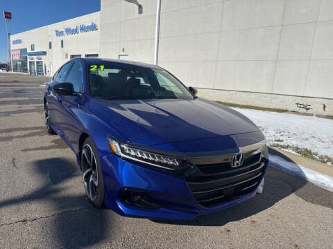 2021 Honda Accord for sale at Tom Wood Honda in Anderson IN