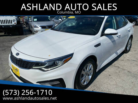 2019 Kia Optima for sale at ASHLAND AUTO SALES in Columbia MO