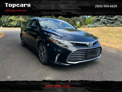 2016 Toyota Avalon for sale at Topcars in Wilsonville OR