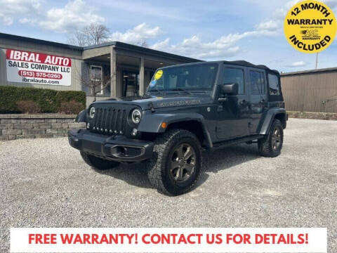 2018 Jeep Wrangler JK Unlimited for sale at Ibral Auto in Milford OH