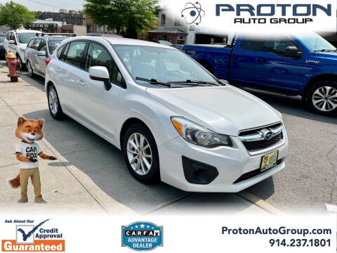 2014 Subaru Impreza for sale at Proton Auto Group in Yonkers NY