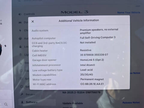 2020 Tesla Model 3 Standard Range Plus