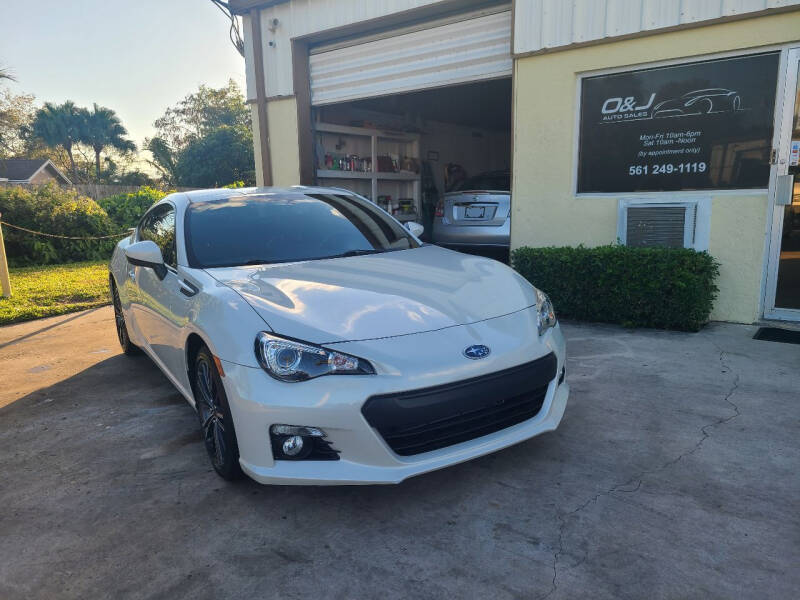 2014 Subaru BRZ for sale at O & J Auto Sales in Royal Palm Beach FL