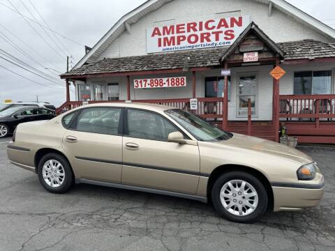 2004 Chevrolet Impala for sale at American Imports INC in Indianapolis IN