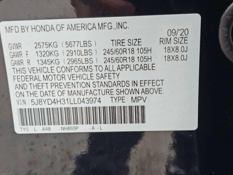 2020 Acura MDX SH-AWD