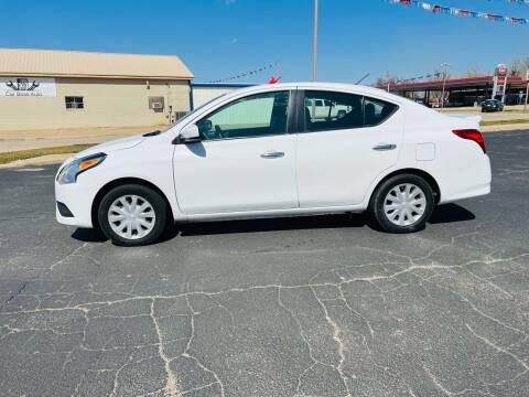 2019 Nissan Versa for sale at Pioneer Auto in Ponca City OK