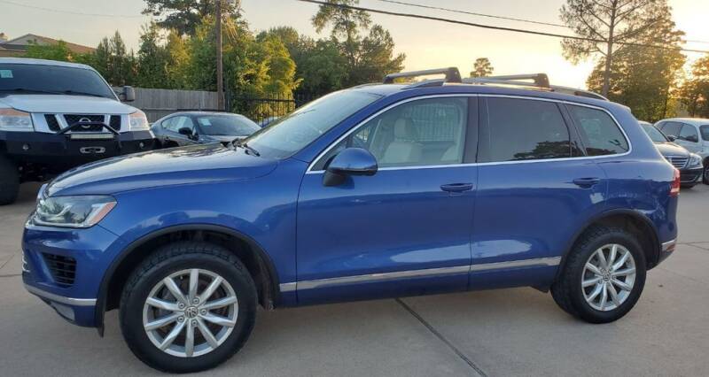 2016 Volkswagen Touareg for sale at Gocarguys.com in Houston TX