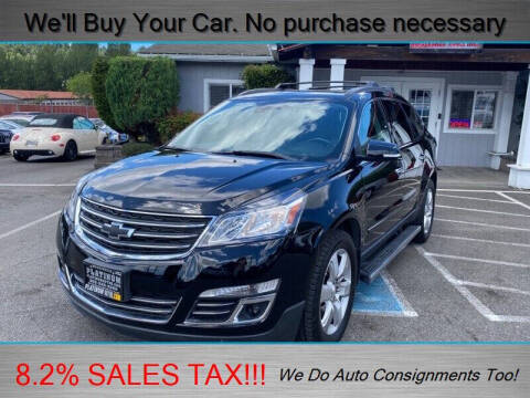 2016 Chevrolet Traverse for sale at Platinum Autos in Woodinville WA