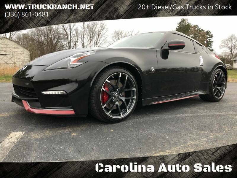 2016 Nissan 370Z for sale at Carolina Auto Sales in Trinity NC