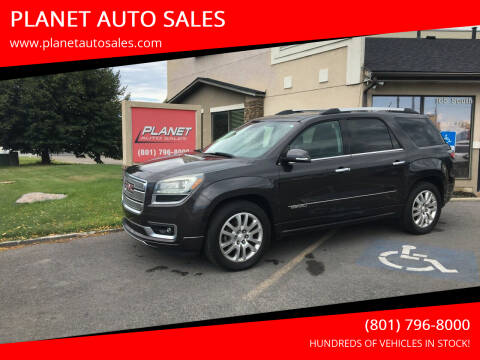 2015 GMC Acadia for sale at PLANET AUTO SALES in Lindon UT