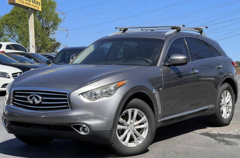 2015 Infiniti QX70 for sale at Atlanta Unique Auto Sales in Norcross GA