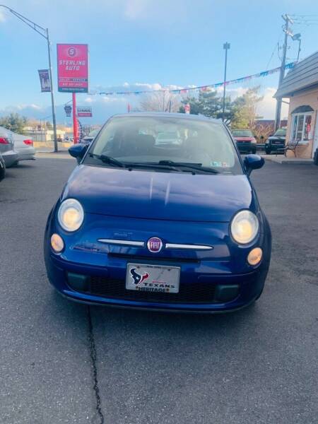 2012 FIAT 500 for sale at Sterling Auto Sales and Service in Whitehall PA