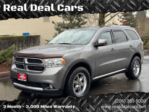 2012 Dodge Durango for sale at Real Deal Cars in Everett WA