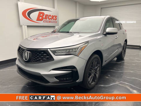 2020 Acura RDX for sale at Becks Auto Group in Mason OH