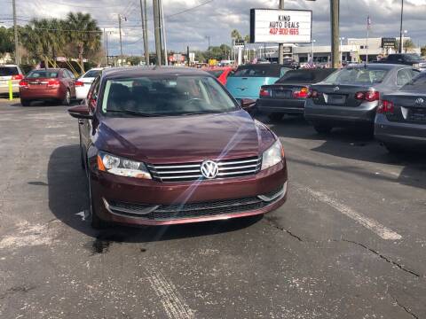 2012 Volkswagen Passat for sale at King Auto Deals in Longwood FL