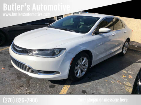 2016 Chrysler 200 for sale at Butler's Automotive in Henderson KY