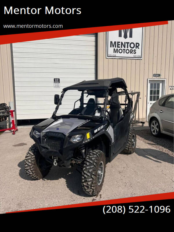 2012 Polaris Ranger RZR for sale at Mentor Motors in Idaho Falls ID