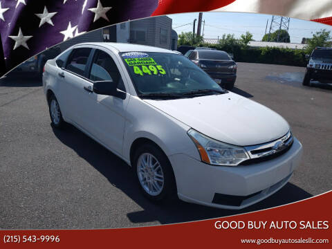 2011 Ford Focus for sale at Good Buy Auto Sales in Philadelphia PA