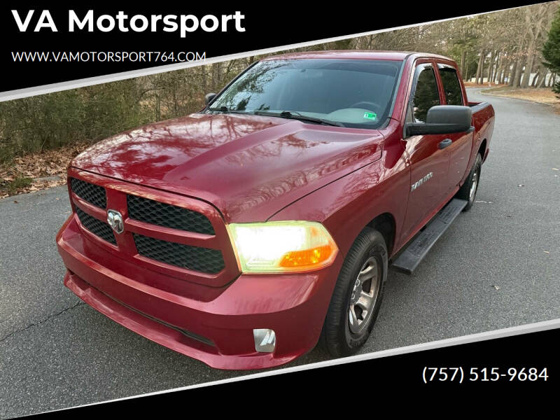 2011 RAM 1500 for sale at VA Motorsport in Chesapeake VA