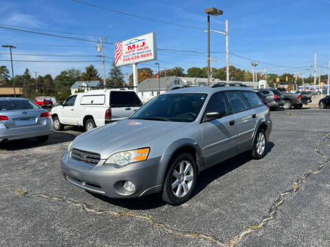 2007 Subaru Outback for sale at M & J Auto Sales in Attleboro MA