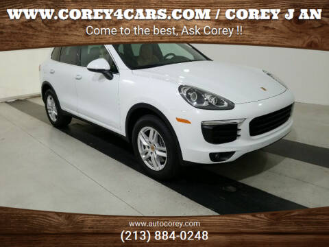 2018 Porsche Cayenne for sale at WWW.COREY4CARS.COM / COREY J AN in Los Angeles CA