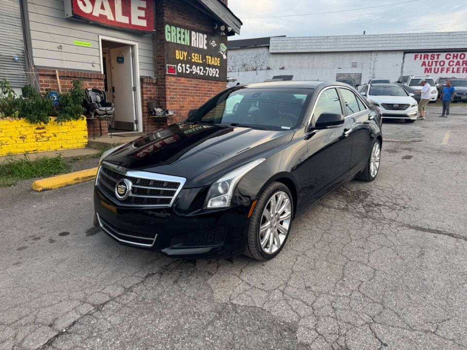 2013 Cadillac ATS for sale at Green Ride LLC in NASHVILLE, TN