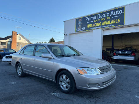 2002 Toyota Avalon for sale at Prime Dealz Auto in Winchester VA