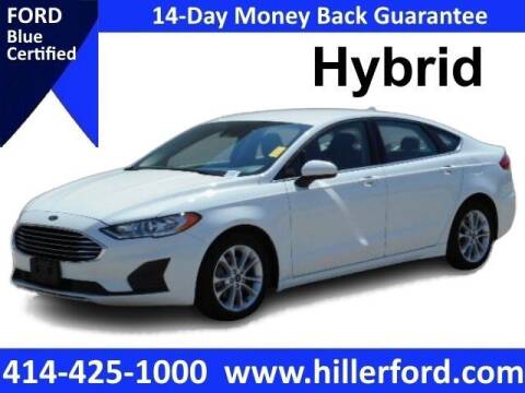 2020 Ford Fusion Hybrid for sale at HILLER FORD INC in Franklin WI