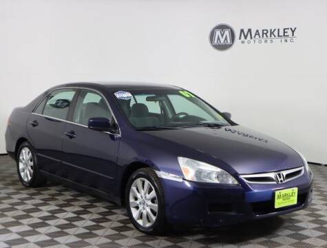 2007 Honda Accord for sale at Markley Motors in Fort Collins CO