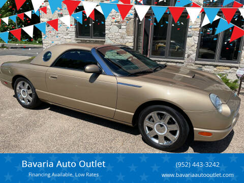 2005 Ford Thunderbird for sale at Bavaria Auto Outlet in Victoria MN