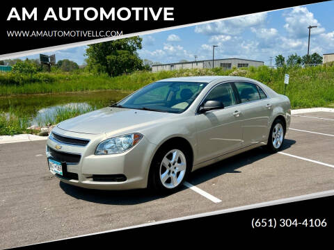 2012 Chevrolet Malibu for sale at AM AUTOMOTIVE in Forest Lake MN