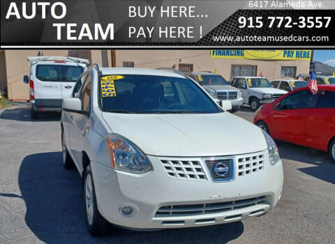 2008 Nissan Rogue for sale at AUTO TEAM in El Paso TX