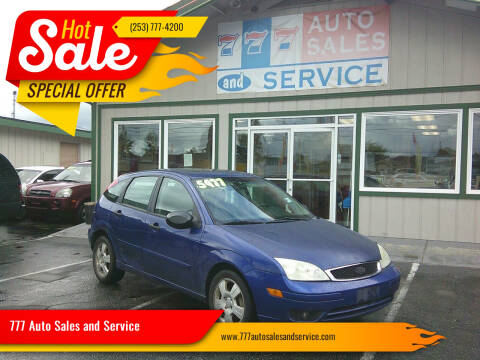 2005 Ford Focus for sale at 777 Auto Sales and Service in Tacoma WA