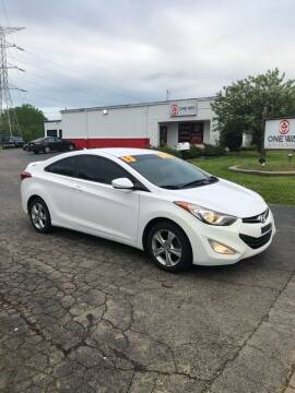 2013 Hyundai Elantra Coupe for sale at One Way Auto Exchange in Milwaukee WI