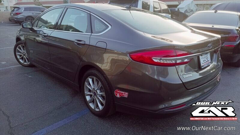 2017 Ford Fusion Energi for sale at Ournextcar Inc in Downey, CA