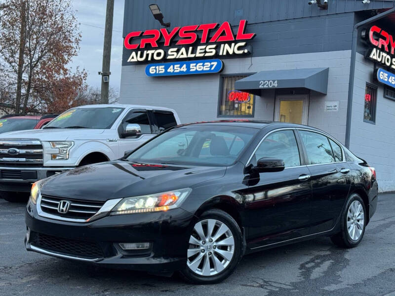 2013 Honda Accord for sale at Crystal Auto Sales Inc in Nashville TN