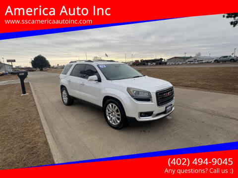 2016 GMC Acadia for sale at America Auto Inc in South Sioux City NE