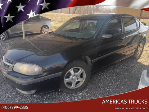 2003 Chevrolet Impala for sale at Americas Trucks in Jones OK